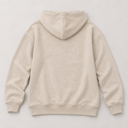 Headays Oatmeal Beige Hooded Lounge Sweatshirt with Matching Short Set Look