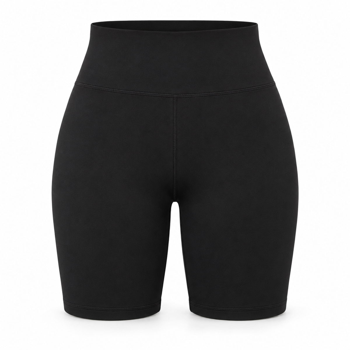 Headays Black High-Waist Soft Lounge Shorts with Smooth Waistband