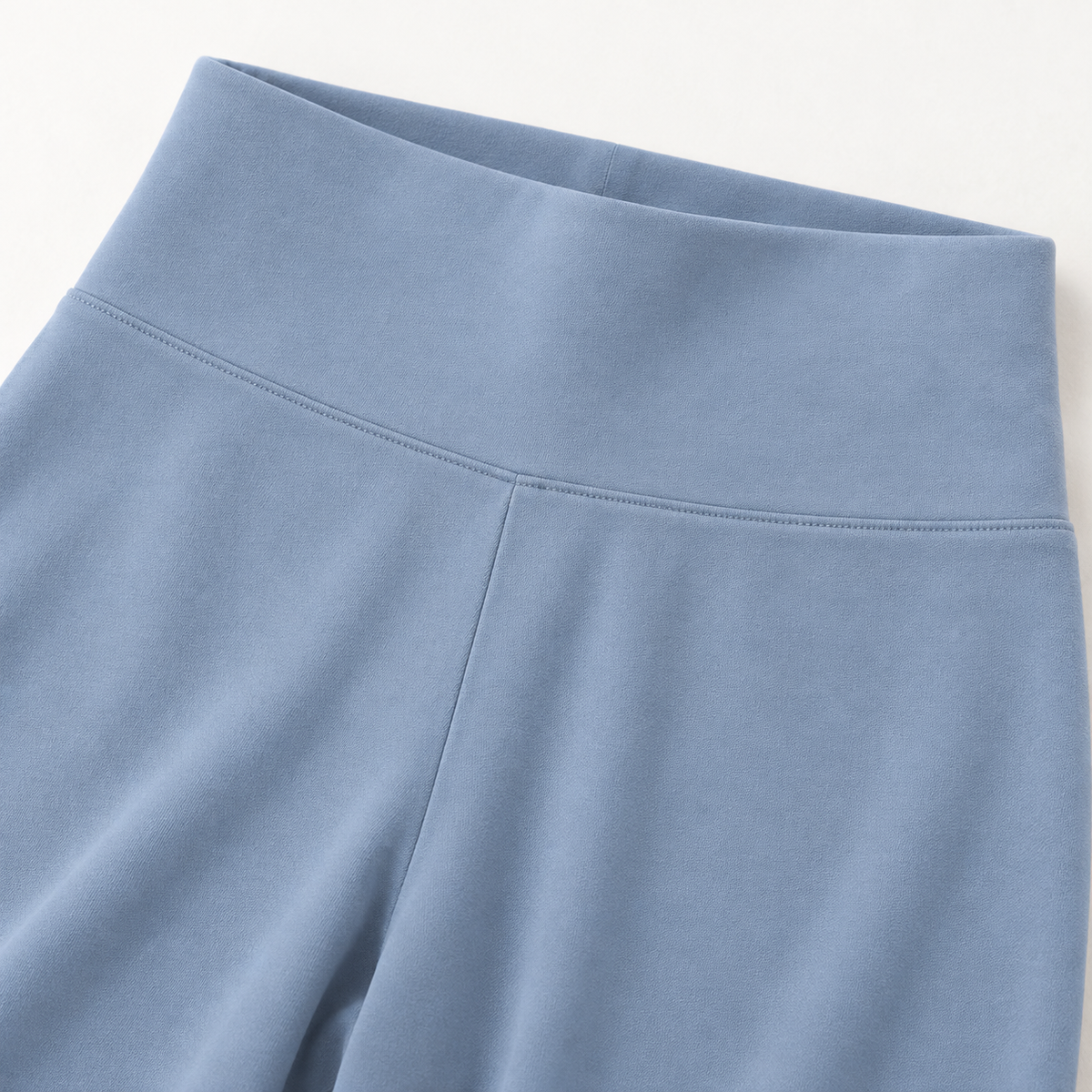 Headays Misty Blue High-Waist Straight Lounge Pants with Smooth Waistband